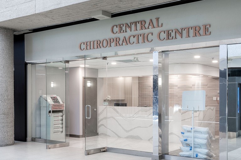 Central Chiropractic Centre entrance